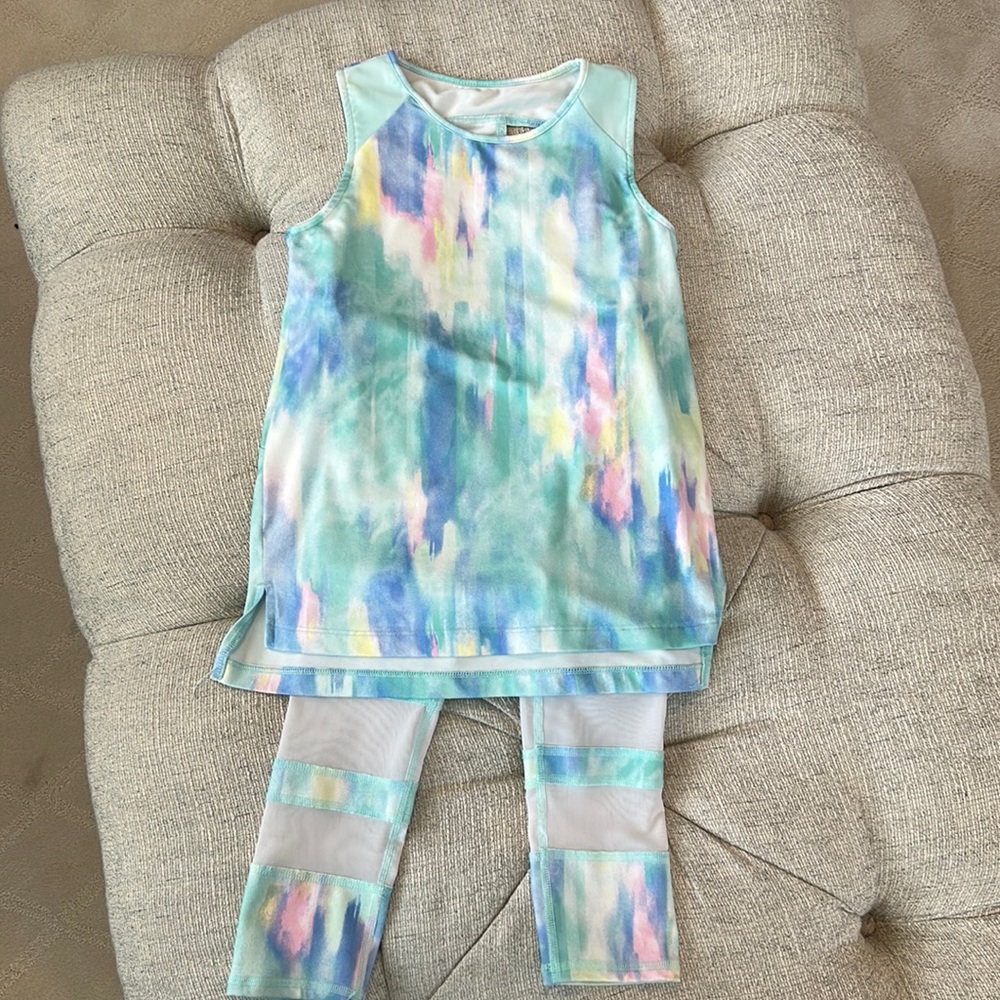 Yoga Athletics Tank Top and Pants Matching Set